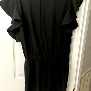 9 TO 9 ROMPER BLACK ROMPER